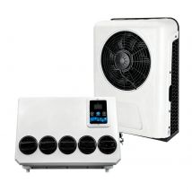 Treeligo Cooling Electric Car Split Air Conditioner 12V Parking Air Conditioning 24V For RV Truck Tractor Camper Van Motorhome