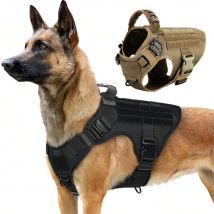 Pettorina militare per cani di grandi dimensioni Pettorina tedesco Malinois Gilet da addestramento Pettorine tattiche per cani medi da caccia per cani Accessori