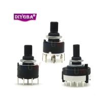 1PCS RS16 RS26 Plastic Rotary Band Switch 2 Pole 3 4 Position 1 Pole 5 6 8 Position Handle Length Axis Band Switch Ibuw RS16