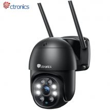 Ctronics telecamera di sorveglianza WiFi Outdoor 360 Auto Human Tracking visione notturna a colori telecamera IP di sicurezza Audio bidirezionale ONVIF CCTV