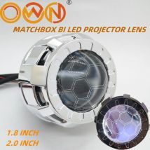 OWN MATCHBOX 1.8 2.0 INCH MINI BI LED PROJECTOR LENS KIT LHD RHD EASY INSTALL H1 H7 H4 HEADLIGHTS 36W BILED LOW HIGH