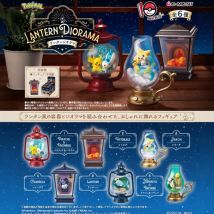 In Stock Original Re-Ment Pokemon Pikachu Pachirisu Chandelure Lanturn Morelull Jirachi Lantern Diorama Joltik Anime Model Toy