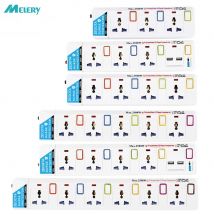 Erweiterung Blei Power Streifen Schnur Individuelle Switched Outlet Überlast Surge Protector Universal Plug USB Steckdosen 2500W 1,8 m Kabel