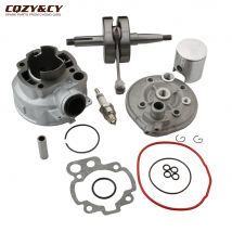 AM6 90cc Big Bore Zylindersatz & Racing Kurbelwelle für Yamaha DT50 TZR 50 AM4 AM5 Minarelli 2-Takt-Motorteile