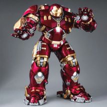 Marvel Anti-Hulk Armor Fondjoy Assemblare Giocattolo Modello di personaggio del film 18 pollici Action Figures LED Può emidere la luce Modello regalo per il ragazzo