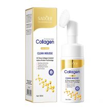 SADOER Collagene Detergente Viso Mousse Pulizia Profonda Cura Della Pelle Idratante Rassodante Lavaggio Del Viso Schiuma Detergente Prodotti Per La Cura Della Pelle
