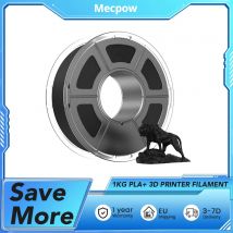 Mecpow 1KG PLA+ FILAMENTO STAMPANTE 3D di base ad alta velocità - 30-300 mm/s, 190-230 ° Temperatura C, diametro filamento 1,75 mm ±0,02 mm