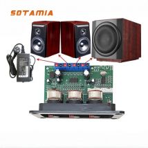 SOTAMIA Bluetooth Subwoofer Verstärker Audio Board 2x30W + 60W 2,1 Kanal Power Verstärker Lautsprecher Sound Amplificador mit Panel