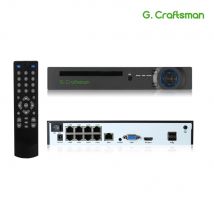 XMeye 4K 8ch POE NVR unterstützt 16ch 4K Netzwerk-Videorecorder H.265+ Onvif 1 HDD 24/7 Aufnahme