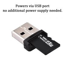 Mini Kartenleser Super Speed USB 2.0 Mini SD/SDXC TF Kartenleser Adapter Hochwertiger Kartenleser für Computer