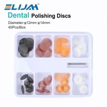 40 teile/schachtel Zahn poliers ch eiben Kit Denspay Zahn aufhellung Reduktion Kontur Dorn streifen Set Zahn polier materialien