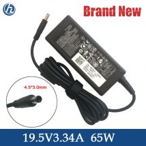 Original AC Adapter 65W 19.5V 3.34A for Dell Inspiron 5551 5555 5558 5755 5758 7348 7558 Laptop Charger Power Supply Cord