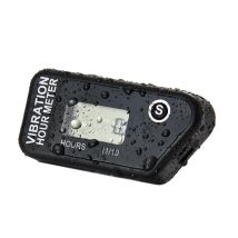 Wireless Hour Meter Waterproof Resettable LCD Vibration For Chainsaw Pit Bike Dirt Quad Bike Lawn Mower Snowmobile ATV Marine Mo