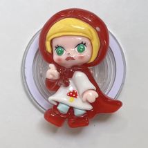 INS Nette 3D Mädchen Faltbare Telefon Halter Griptok Finger Ring Unterstützung Für IPhone Samsung Fällen Sockel Halterung Mädchen Geschenk