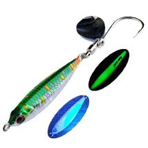 FJORD 30g 40g 60g 80g Metal Jig Fishing Lure Tail Spinning With Hook Artificial Bait Hard Swimbait Sea Fishing Accessories