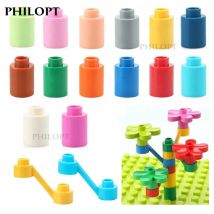 Große Größe DIY Spielzeug Baum Blume Halterung Große Partikel Zylinder Kompatibel Große Ziegel Kinder Kind Kunststoff Montieren Pädagogisches Spielzeug