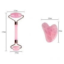 Face Massager Roller Natural Jade Manual Jade Push Lift Beauty Container Roller Ball Face Neck