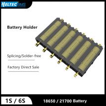 Splicable battery slot /21700/18650 battery case/solder-free lithium battery box holder electronic high-current copper pillar