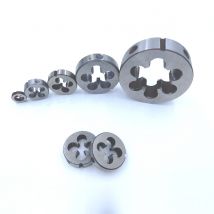1Pc M8 M9 x 0.5mm 0.75mm 1mm 1.25mm Metric Die Right Hand Pitch Threading Tools For Mold Machining * 0.5 0.75 1 1.25