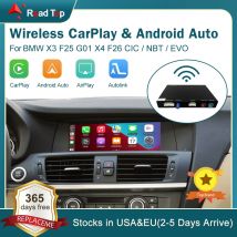 Wireless CarPlay per BMW CIC,NBT,EVO System X3 F25 G01 X4 F26 2011-2020, con funzione Android Auto Mirror Link AirPlay CarPlay