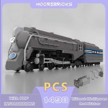MOC- 118450   Dreyfuss Hudson Bausteine Urban Power Lokomotive Modell Ziegel Display Spielzeug Kit Kinder Weihnachtsgeschenke