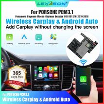 Wireless Carplay Android auto Module For Porsche PCM3.1 Panamera Cayenne Cayman Macan Boxster 911 991 718 AirPlay Mirror Link