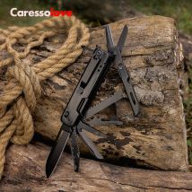 5Cr15Mov Kombination Mehrzweck Werkzeug Klappmesser EDC Abnehmbare Schere Outdoor Camping Notfall Multitool Taschenmesser