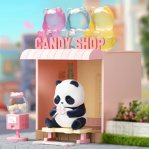 Panda Roll Shopping Street Series Blind Box Surprise Box Original Action Figure Cartoon Model Mystery Box Collection Girls Gift