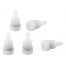 5 stücke Kraftstoff Tank Entlüftung Vent Air Überprüfen Ventile Für Chinesische Kettensäge 4500 5200 2500 Pinsel Cutter TL43 CG520 TARUS SILVER-LINE