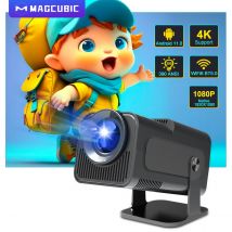 Magcubic 4K Android 11 projektor natywny 1080P 390ANSI HY320 podwójny Wifi6 BT5.0 1920*1080P kino