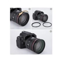 52mm to 58mm Metal Step Up Adapter Ring Step Up Lens Filter Ring Adapter fits filter hood flash 52-58 mm 52 to 58