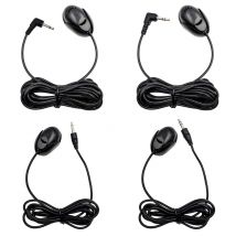 Microfono audio per auto Microfono esterno da 3,5 mm per unità principale del veicolo per auto Radio stereo abilitata Bluetooth GPS DVD Mikrofo / Micro
