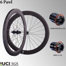 CSC Carbon Wheels 700C Cyclocross Gravel Bike 25/28/30 mm breit Carbon Laufradsatz Tubeless Road Scheibenbremse Fahrrad Center Lock