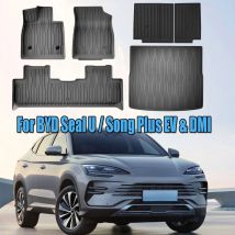 Für BYD Seal U / Song Plus Sealion 6 2021–2025 2026 TPE-Fußmatten und Cargo-Einlage, wetterfeste Bodeneinlagen, Kofferraummatte LHD