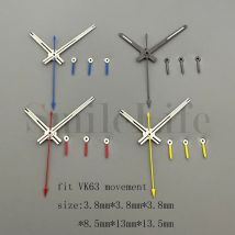 SmileLife VK63 Grün leuchtendes Uhrenarmbanduhr-Zubehör für VK63 6-Zeiger-Uhrwerk Rot Blau Gelb Pistole