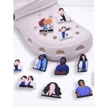 PVC Shoe Charms Doctor Shoe Accessories Nurse Shoe Decoration Shoe Buckles Accessories for Clog Sandals  X-mas Gifts  Buckle