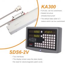 Molino de torno CNC Sino Dro SDS6-2V/3V Kit de lectura Digital escala lineal 5U 5V TTL KA-300 Escala de vidrio óptico de 120MM a 1020MM