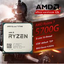 AMD RYZEN 7 5700G CPU 100% nuevo procesador 5700G PC de escritorio Gamer 4,6 GHz 8 núcleos 16 hilos Vega 8 tarjeta gráfica