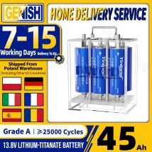 PWOD 5A Active Balancing 12V 40Ah 45Ah Lithium-Titanat-Batterie 25000+ Zyklen 66160 Max 6C Laden 10C Entladen für Wohnmobil-LKW