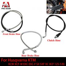 Motorcycle Front Rear Brake Hose Hydraulic Oil Line & Clutch Pipe For KTM XCW EXC EXCF SX SXF XC XCF Husqvarna TC FC TE FE TX FX