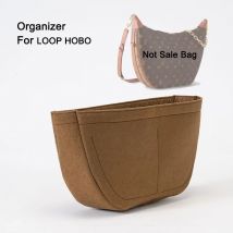 Inserisci la fodera dell'organizzatore delle borse per Loop Hobo, la borsa interna dell'organizzatore della borsa del trucco