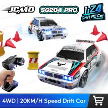 JCMO SG204 PRO Raceway Drifting RC Car 4WD Scala 1:24 Ad Alta Velocità 20KM/H 2.4G RC Auto Giocattolo Da Corsa con Luce A LED Per Il Regalo Dei Bambini