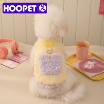 HOOPET Hundekleidung Winter Teddy Herbst und Winter Pomeranian Niedliche warme Baumwolle Komfortkleidung Haustierkleidung Herbst Bichon Welpe Winter