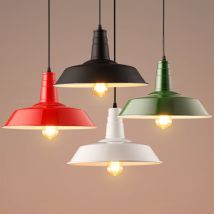 Nordic Industrie Retro Anhänger Lichter Amerikanischen Vintage Cafe Kleidung Shop Büro Hängen Lampen LED Loft Bar Leuchten E27