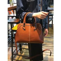 Genuine Leather Women Handbag Top Handle Shoulder Cross body Bag Fashion Oil Wax Cowhide Purses and Handbags Messenger Tote Bags