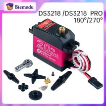 20 kg Servo DS3218/PRO 180 270 Grad Hochgeschwindigkeitsservo Wasserdichtes Metallgetriebe Digitalservo RC-Servo für RC-Cars im Maßstab 1/8 1/10