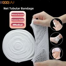 1 rolle Elastische Net Rohr Bandage Gaze Fix Atmungsaktive Stretch Verband Retainer Für Wunde Dressing Handgelenk Ellenbogen Knie Knöchel Erwachsene