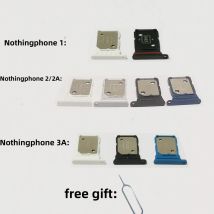SIM Card Tray chip slot drawer card Holder For Nothing Phone 1 2 NothingPhone 2A 3A ain142 NothingPhone3A drawer chip card tray