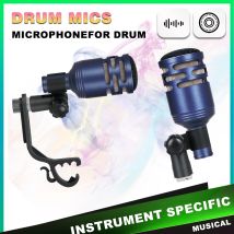 Blaues Mikrofon-Trommel-Set, Kondensatormikrofon-Set, USB-Studio-Aufnahme, dynamischer Mikrofonständer, Pop-Filter und Mikrofonarm im Lieferumfang enthalten