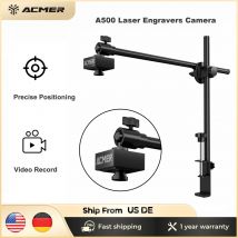 ACMER A500 Lasergravurmaschinenkamera, Lightbrun präzise Positionierung, HD-Kamera für CO2-Lasergravurmaschine, unterstützt Videoaufzeichnungsfunktion